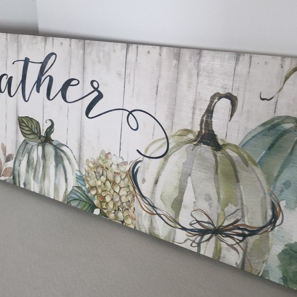 Fall "Gather Together" Sign - Picture 5 of 9